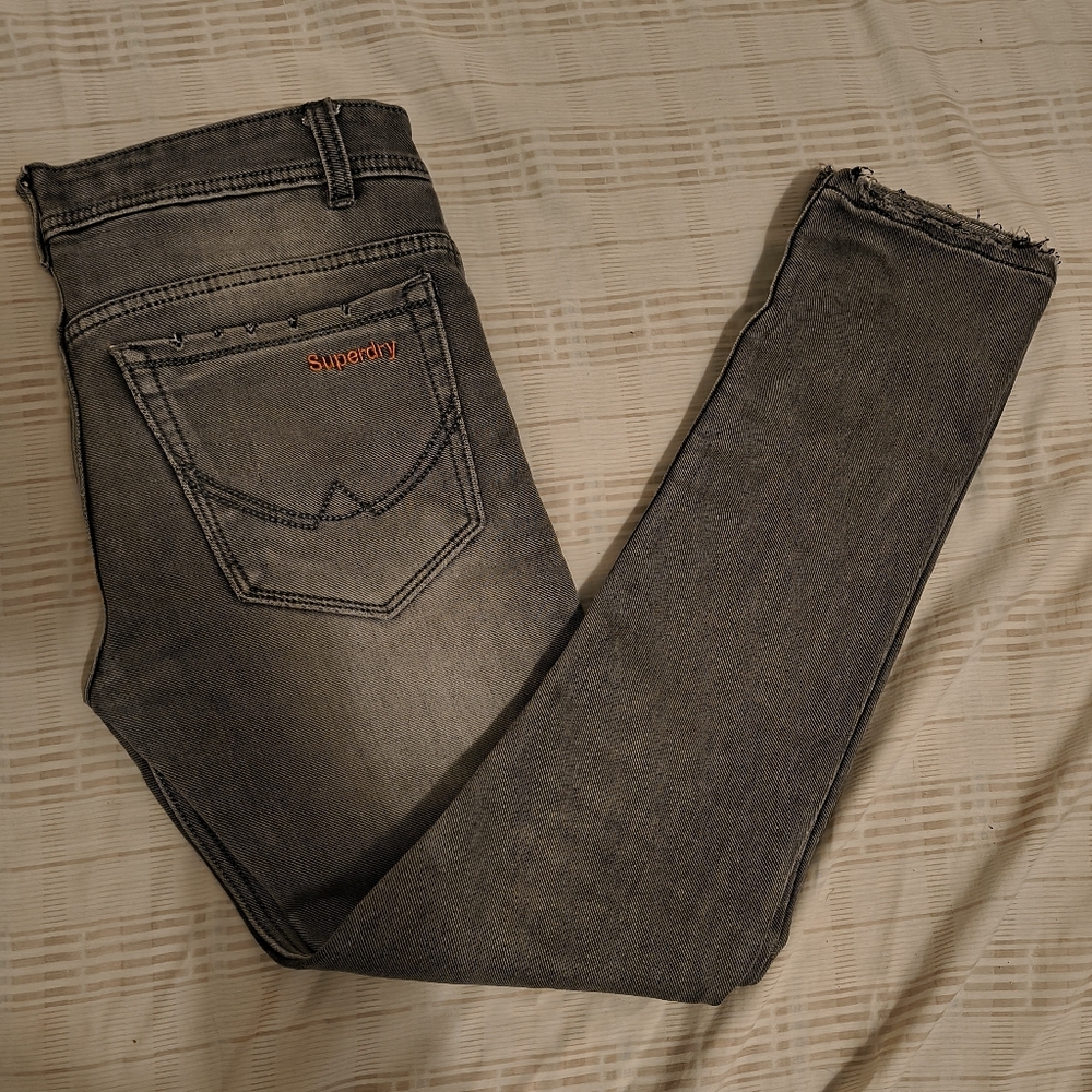 Superdry Grey Skinny Jeans